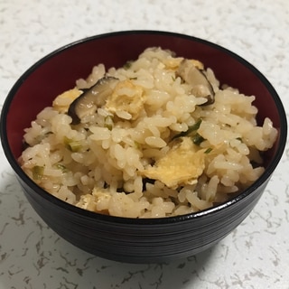 しいたけ炊き込みご飯